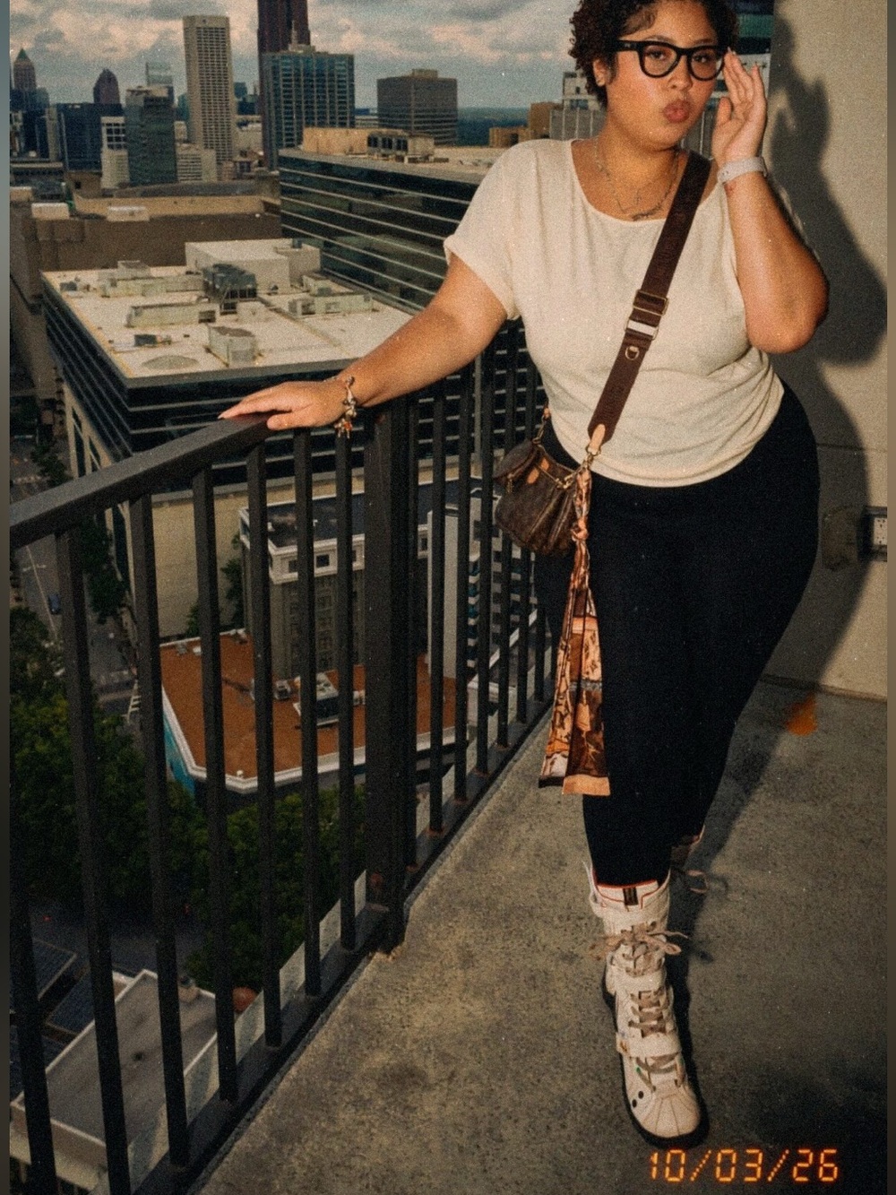 White/Beige TMA EYES boots